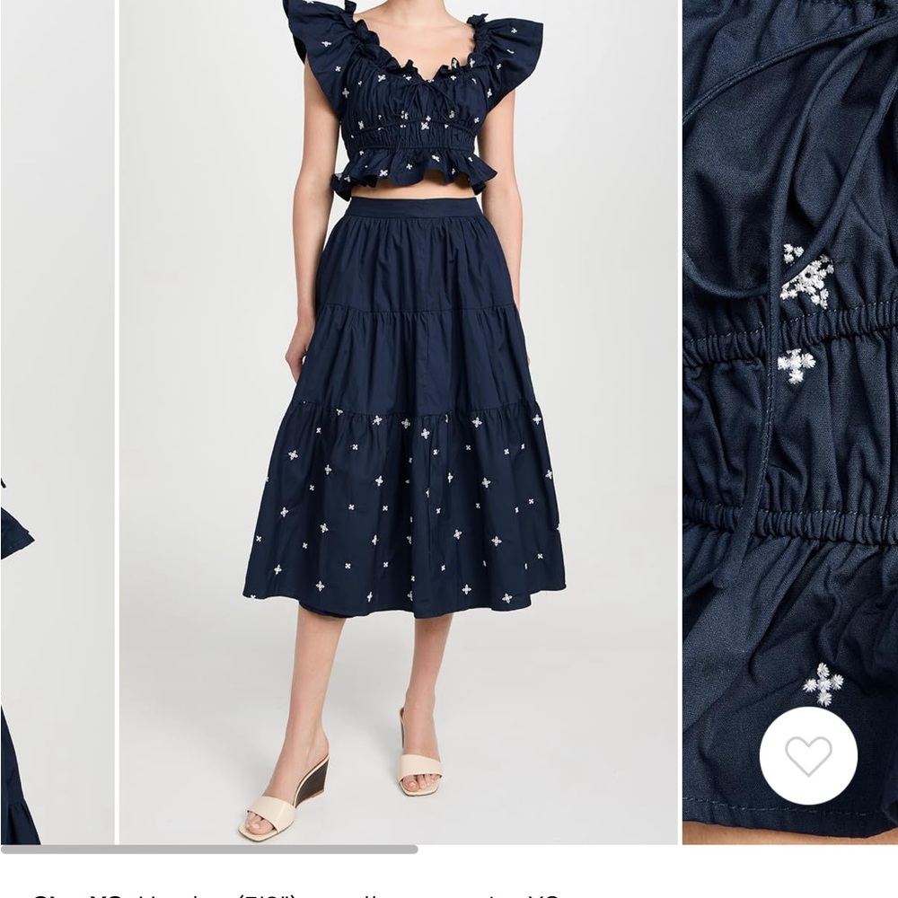 En Saison Irene Top and Skirt